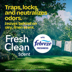 Glad ForceFlex Tall Kitchen Trash Bags 13-Gallon Fresh Clean


