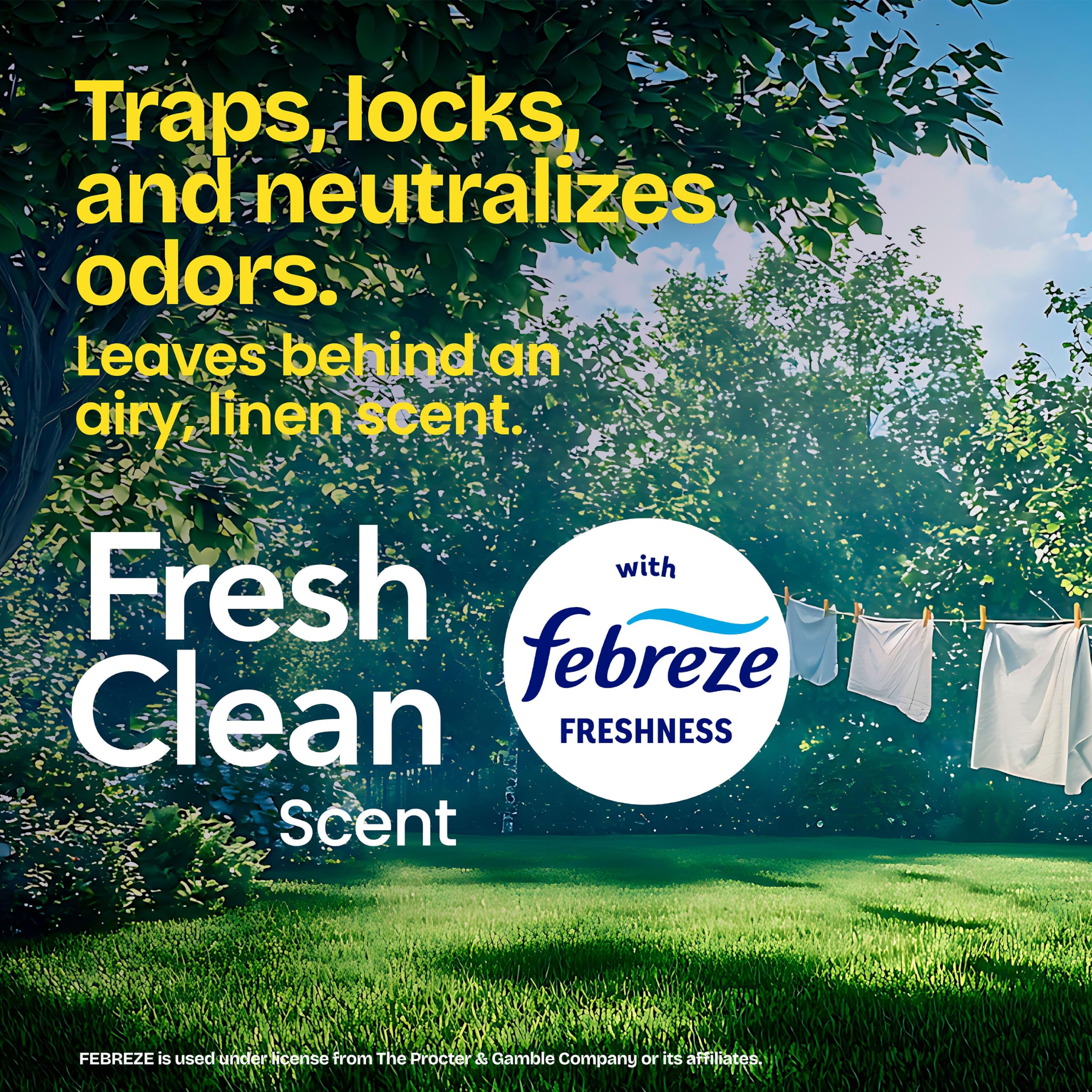 Glad ForceFlex Tall Kitchen Trash Bags 13-Gallon Fresh Clean

