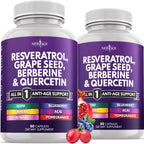 Resveratrol Berberine Supplement by NEW AGE

