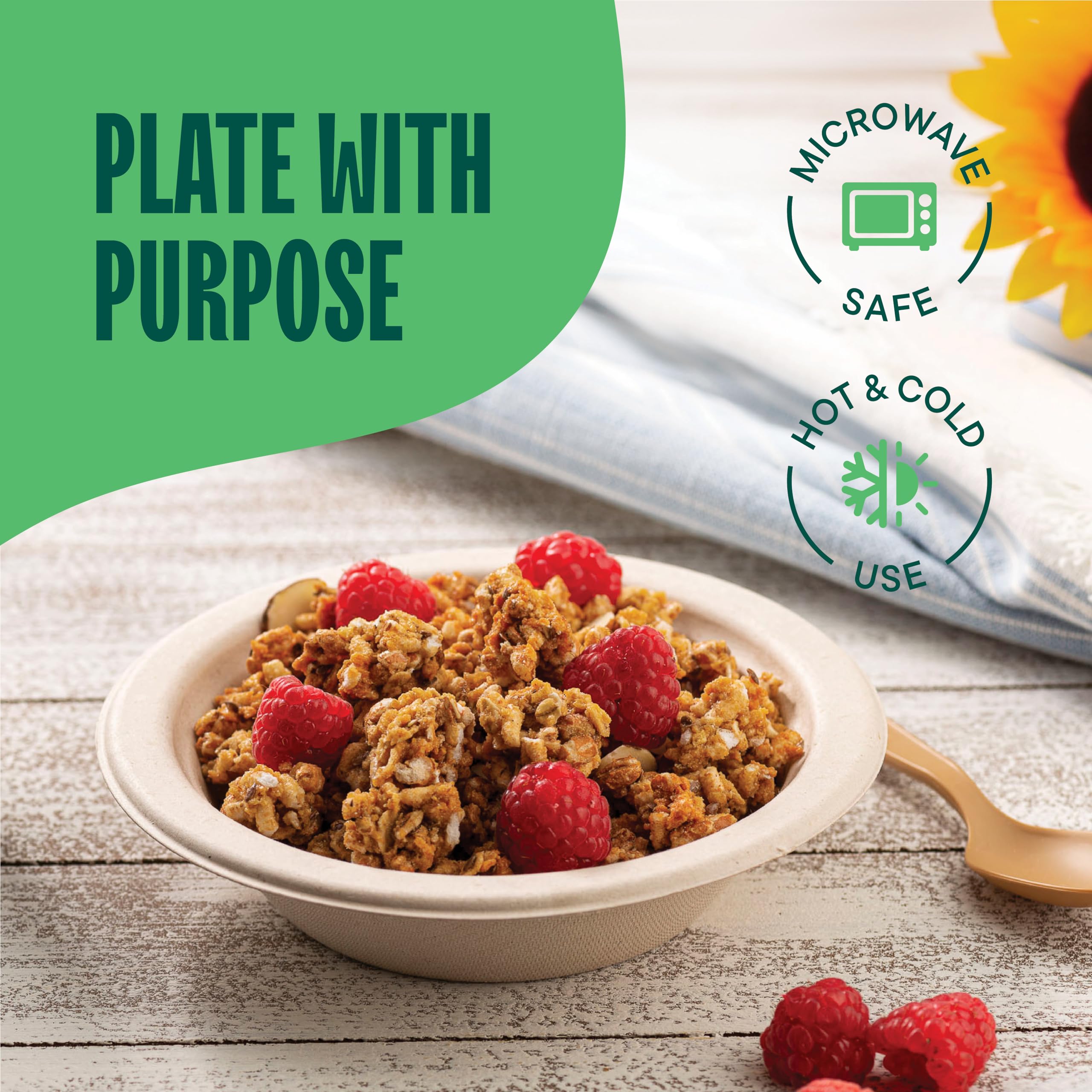 Compostable Paper Bowls - BPI Certified, PFAS-Free

