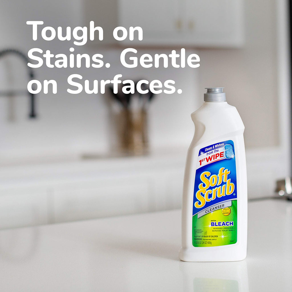 Soft Scrub Antibacterial Cleaner with Bleach

