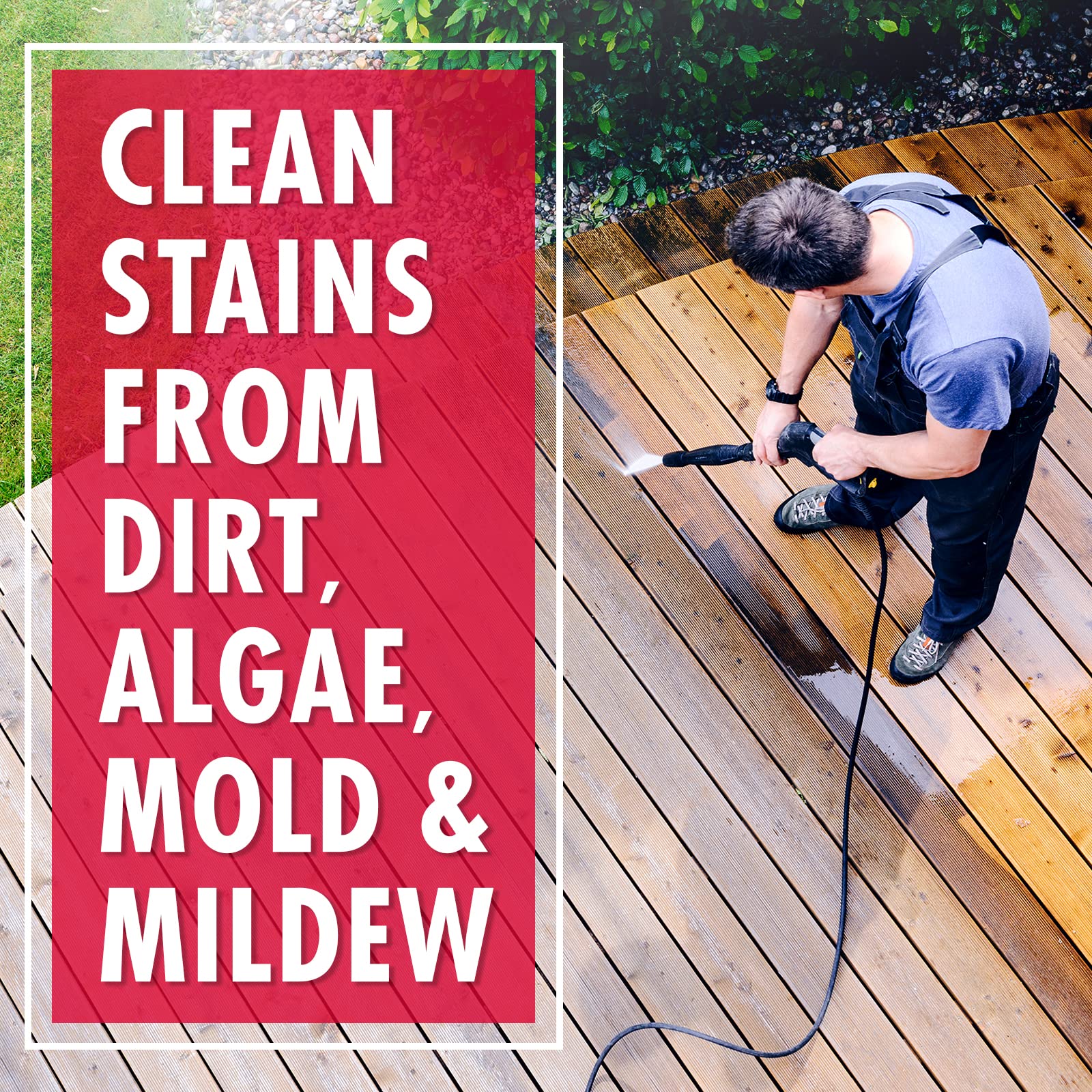 30 SECONDS Outdoor Mold & Mildew Stain Remover Spray

