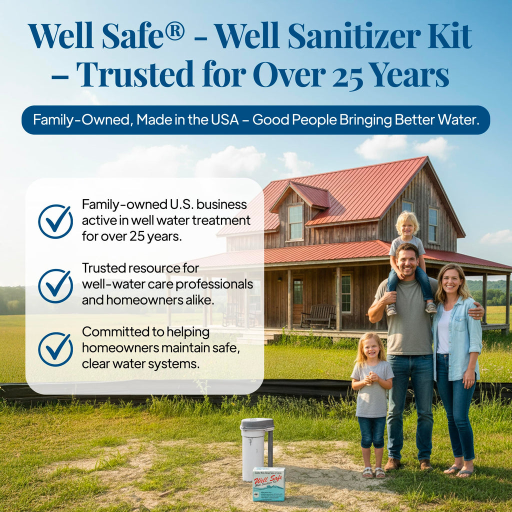 Well Safe Well Sanitizer Kit for Wells | Water Purification

