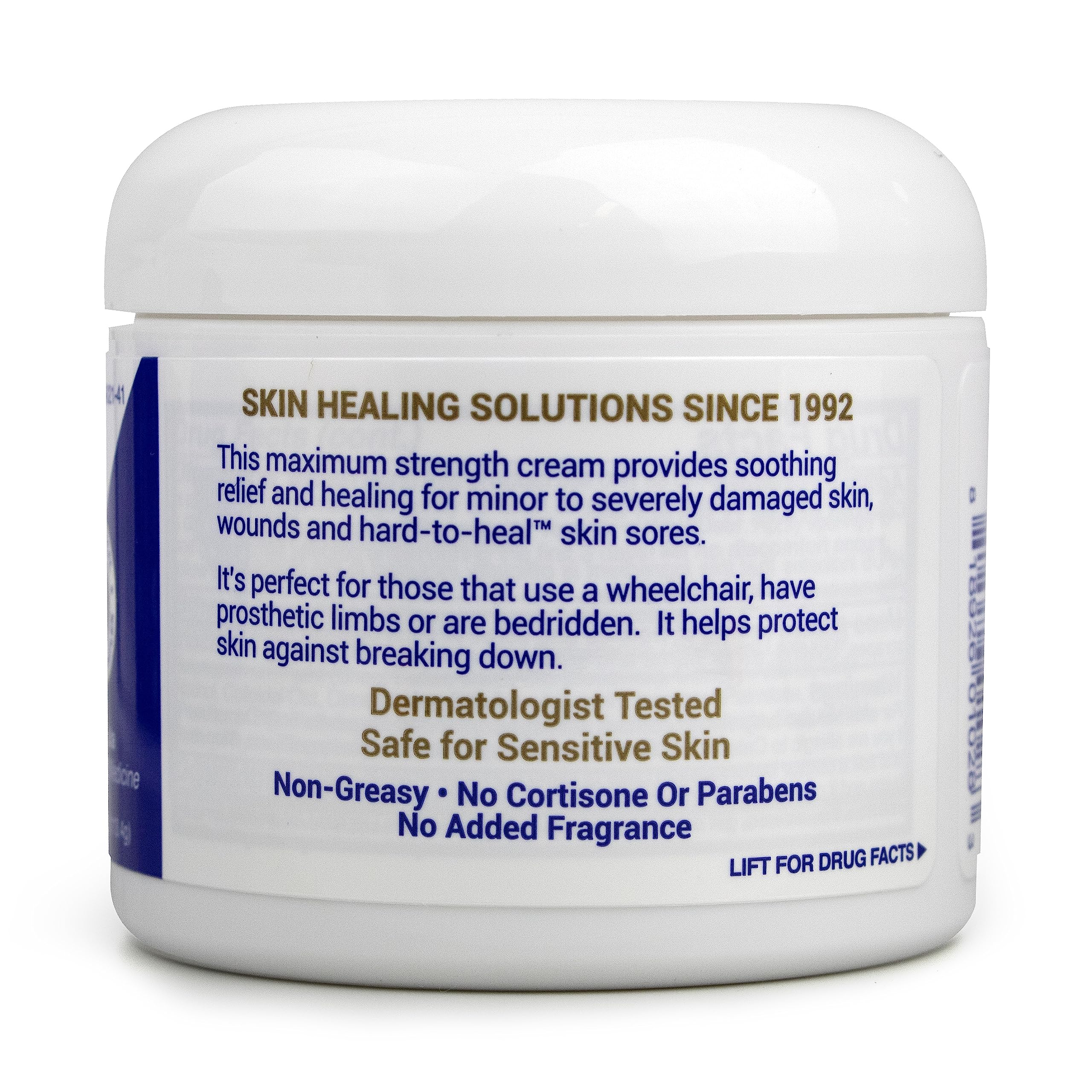 TriDerma MD Pressure Sore Relief Healing Cream - Bed Sores

