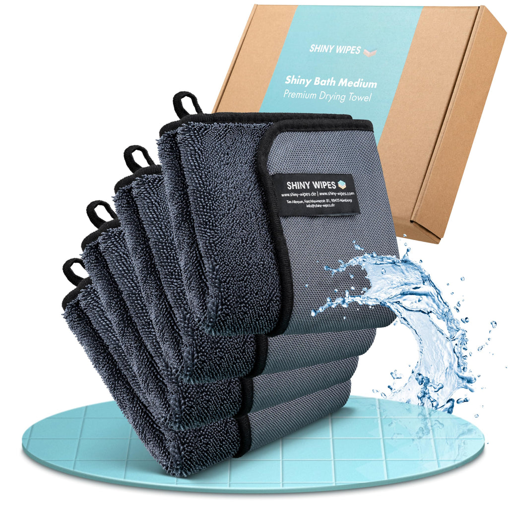 Shiny Wipes Medium Drying Towel - The Original 12x16in/30x40cm