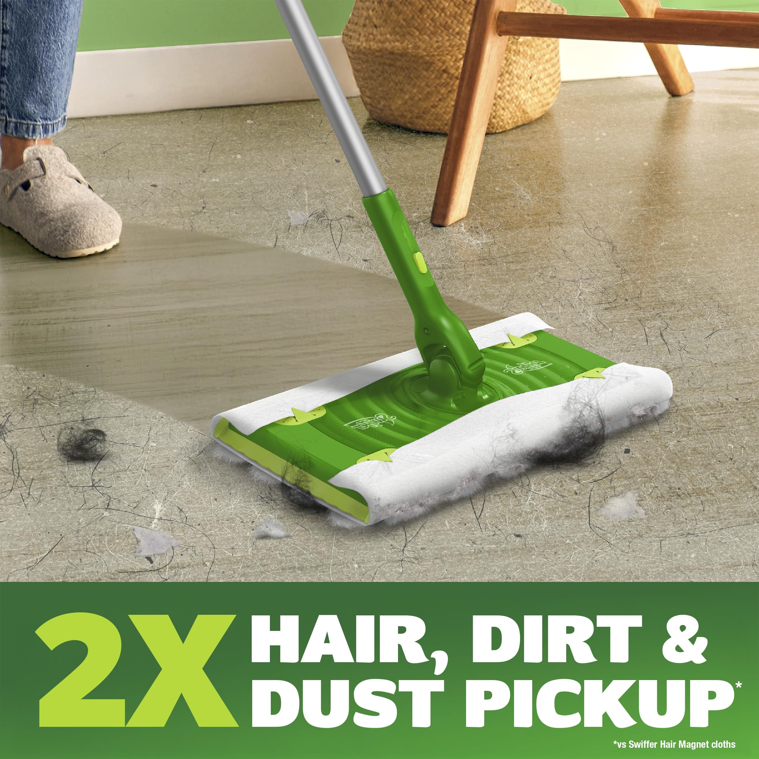 Floor Cleaning Starter Kit with Collapsible Pole

