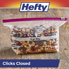 Hefty Calendar Slider Bags with Date Labels

