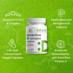Bioactive Vitamin B Complex | Methylated B Vitamins + Vitamin C

