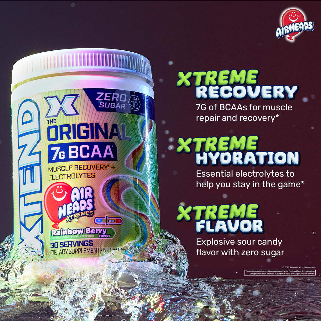 Xtend BCAA Powder with Electrolytes | Recovery & Hydration

