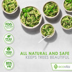 Ecovita 100% Compostable Paper Bowls Tree Free


