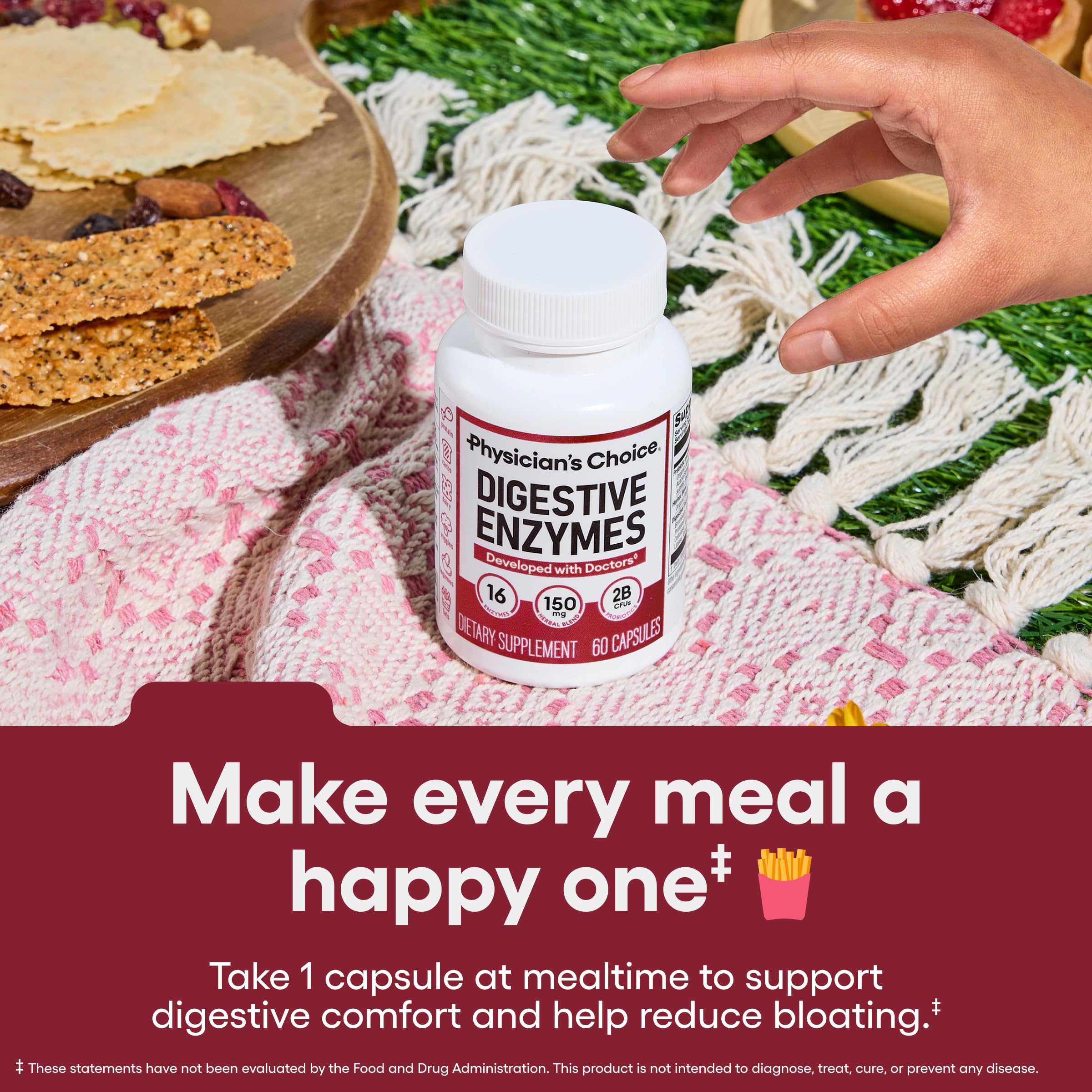 Physician's Choice Digestive Enzymes with Probiotics

