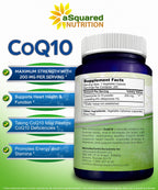 CoQ10 Vegan Supplement | aSquared Nutrition

