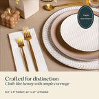 Servietto Linen-Feel Disposable Guest Towels

