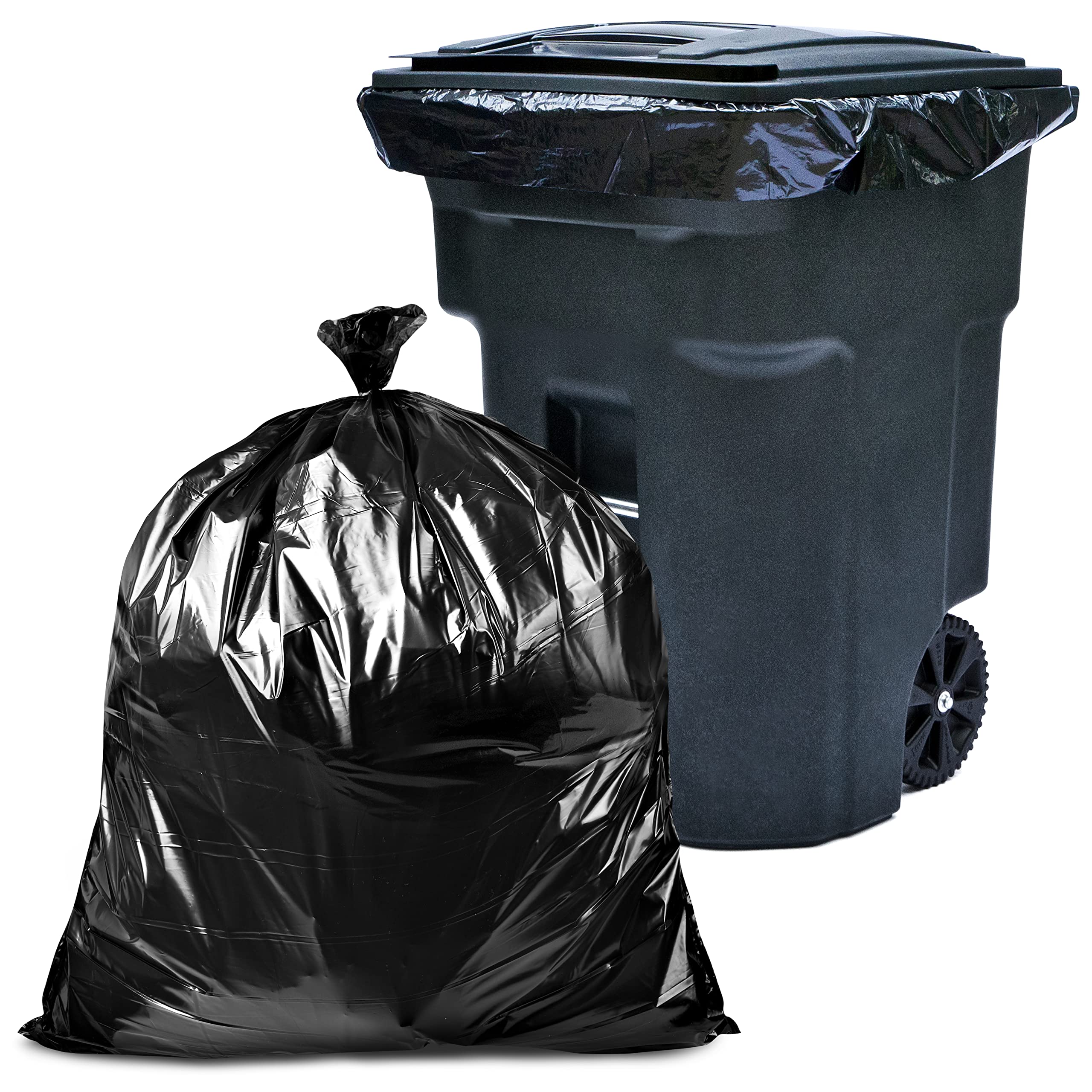 Tasker Trash Bags Heavy Duty for Large Bins

