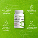 Nattokinase Supplement Capsule Complex

