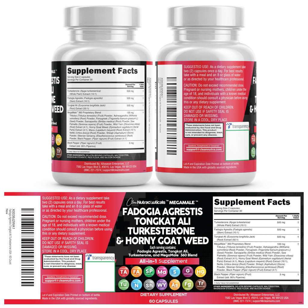 Herbal Supplement by Clean Nutraceuticals 16-in-1

