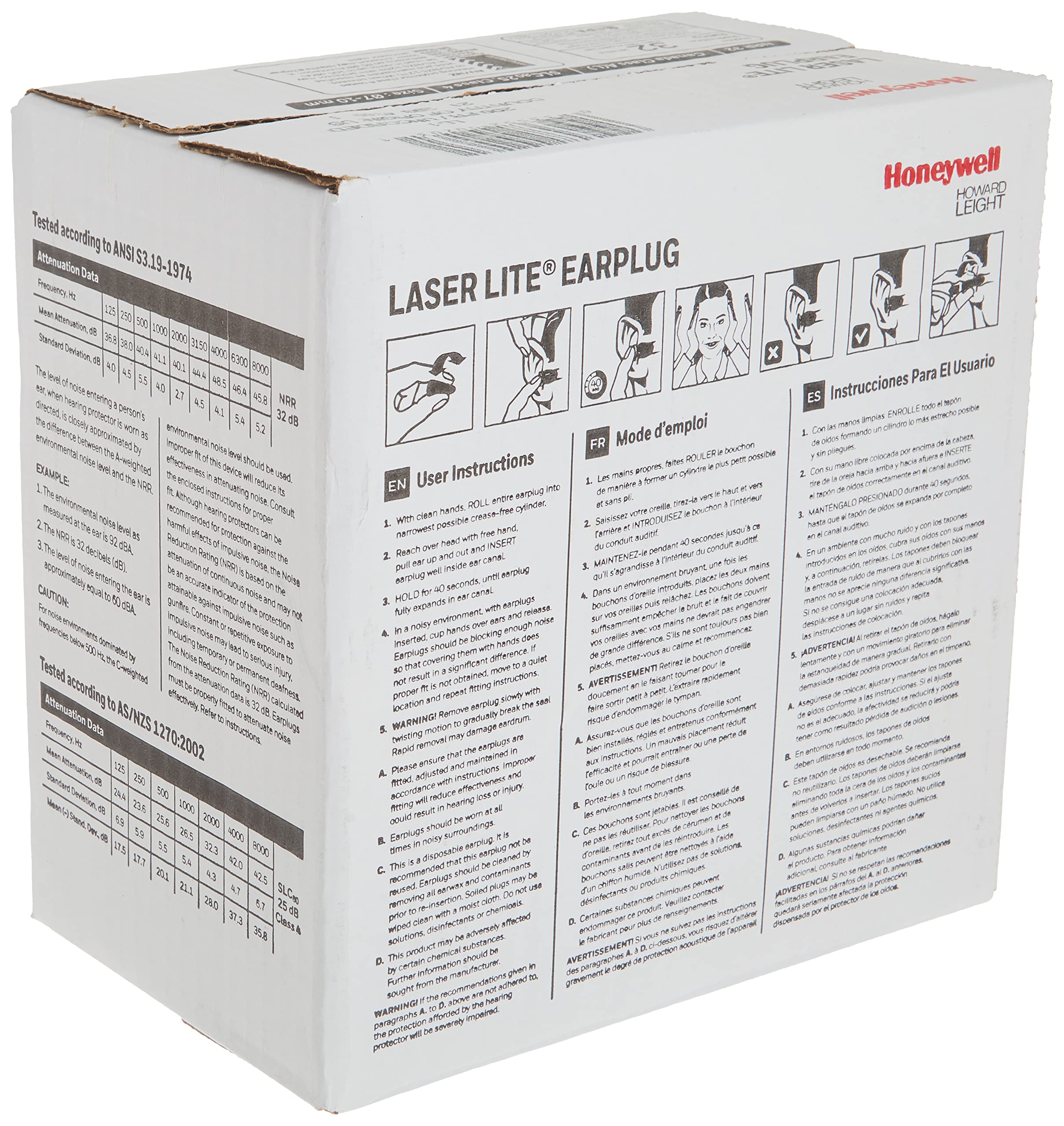 Howard Leight Laser Lite High Visibility Earplugs

