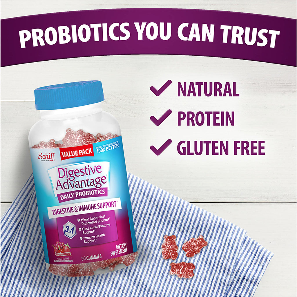 Digestive Advantage Probiotic Gummies for Digestive Health

