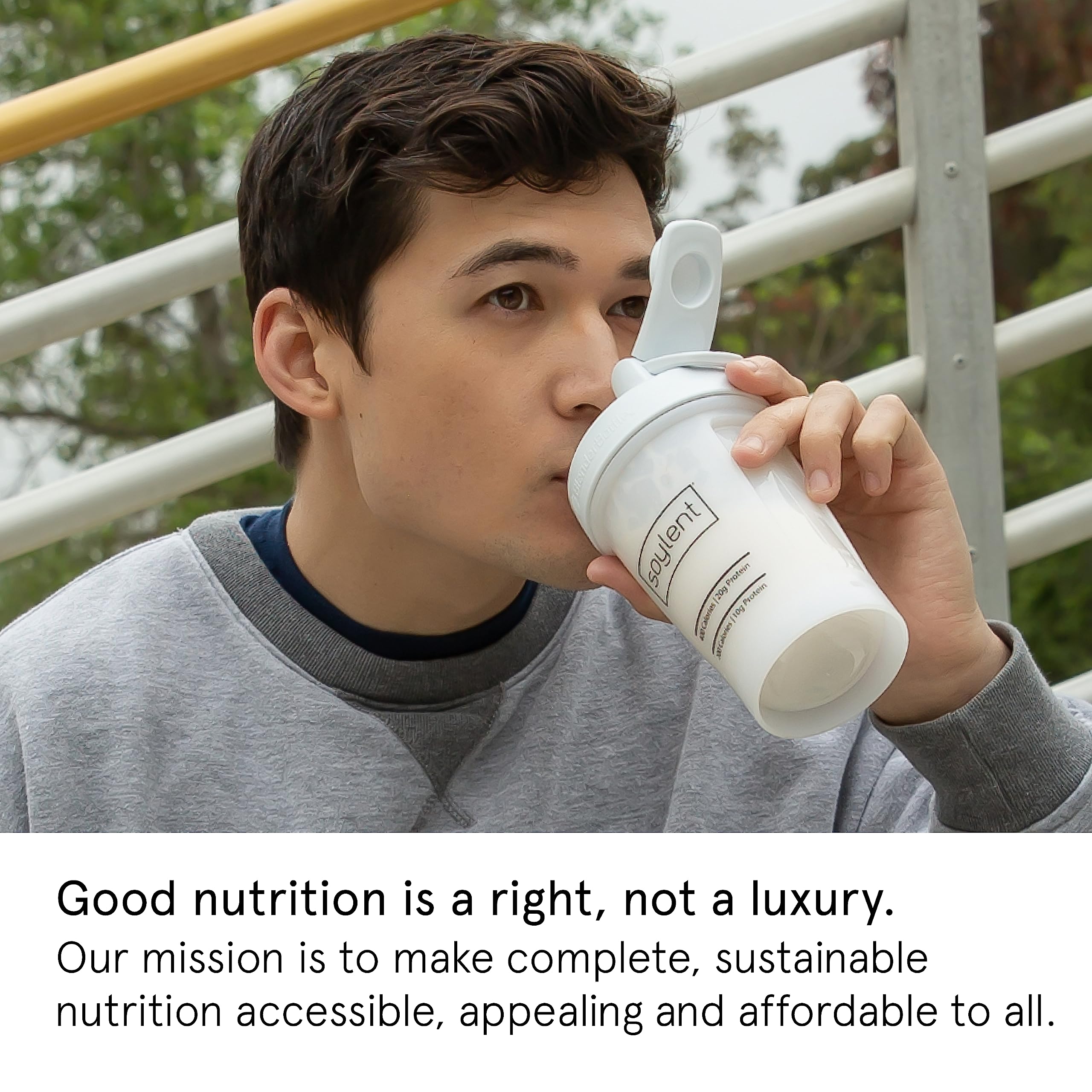 Soylent Complete Nutrition Gluten-Free Vegan Protein

