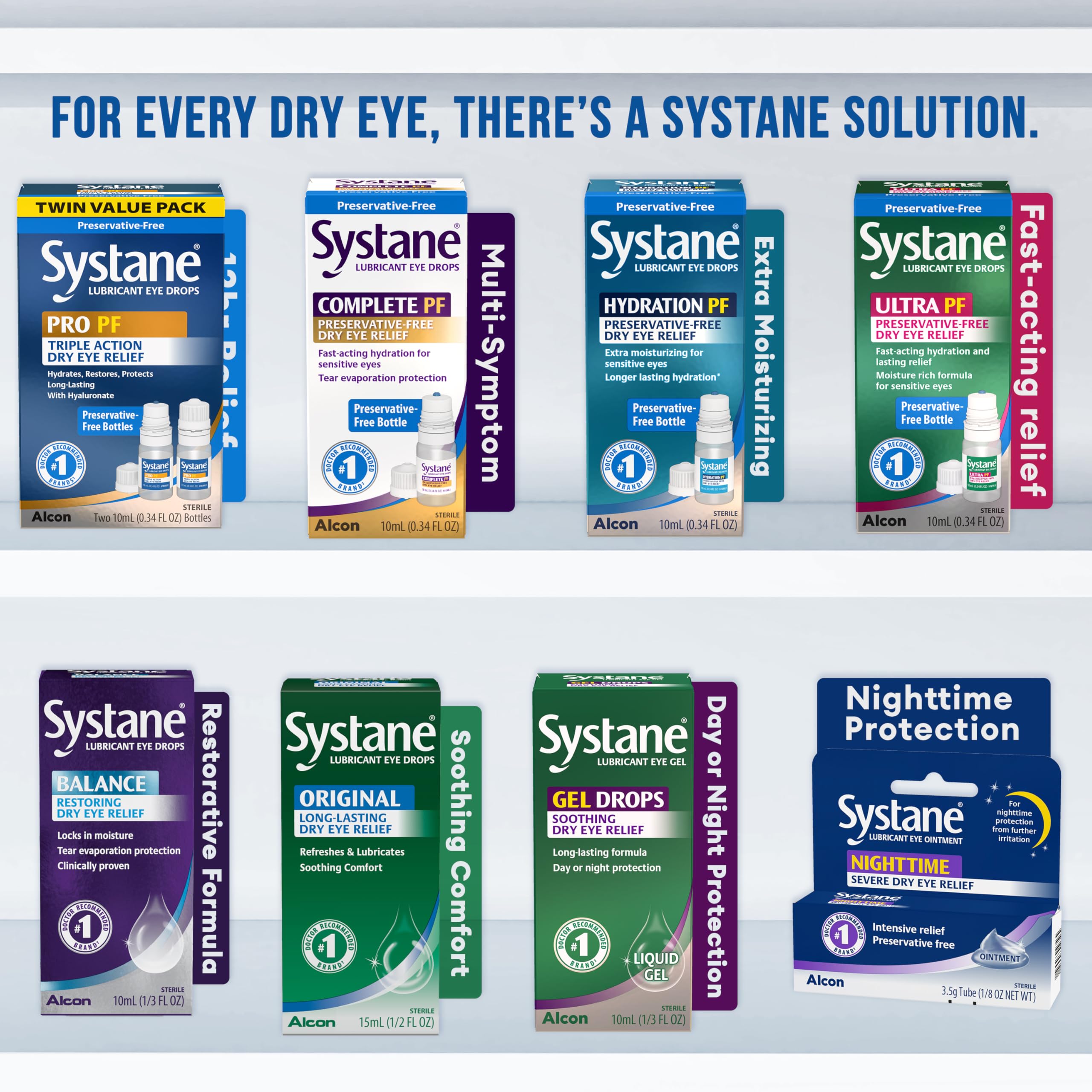 Eye Drops Systane PRO PF Preservative-Free for Dry Eyes

