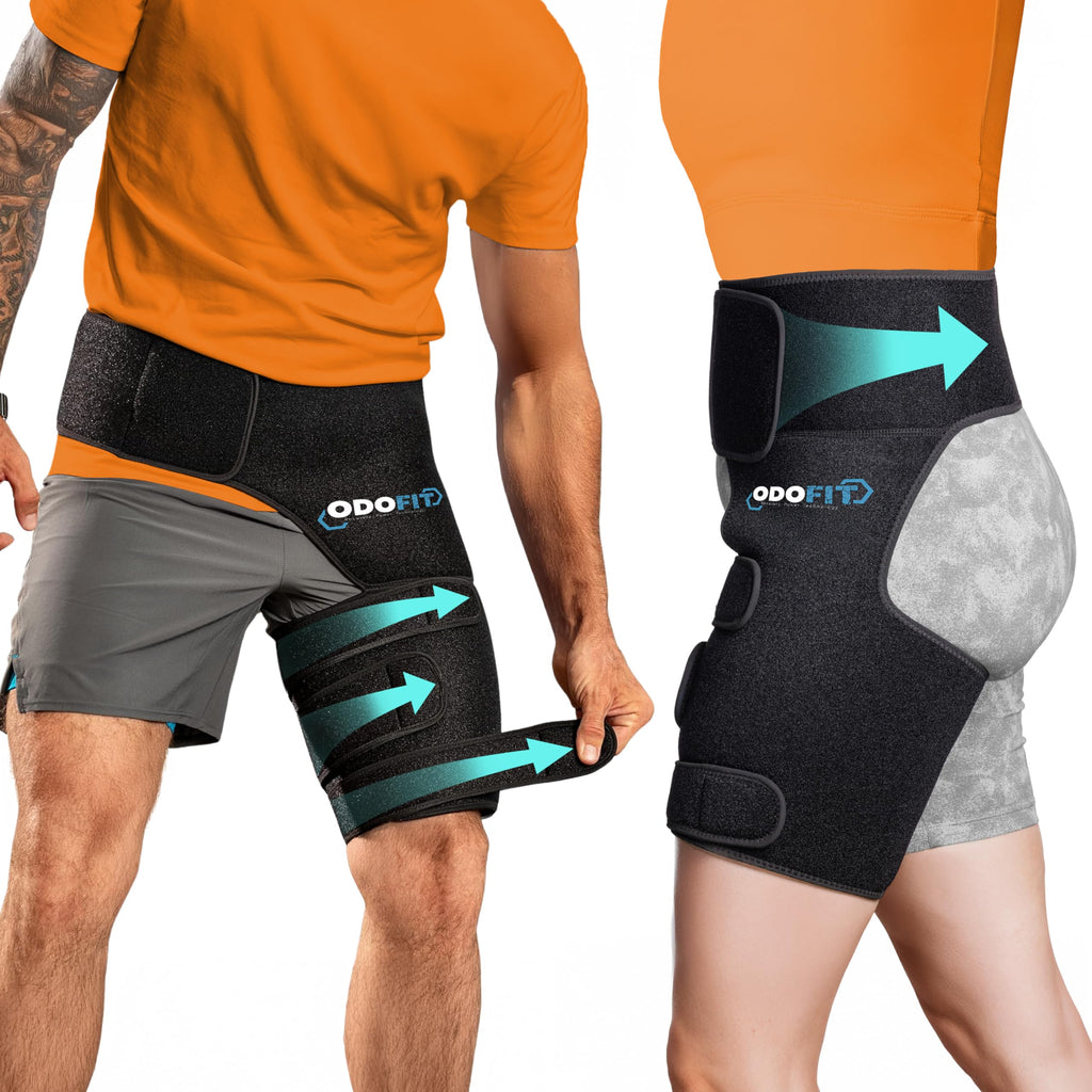 Hip Brace for Sciatica Pain Relief - Adjustable Compression

