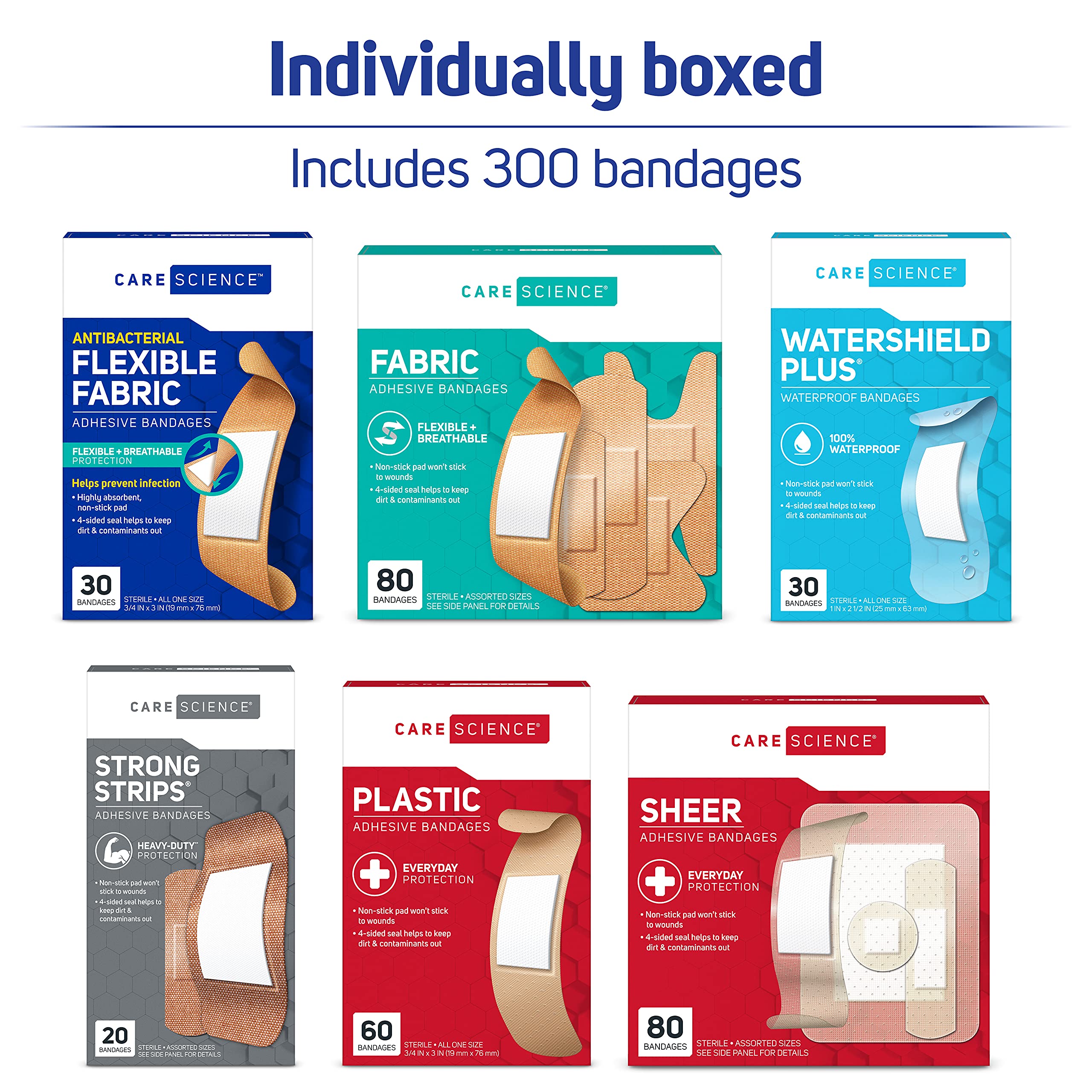Care Science Bandages Set for First Aid

