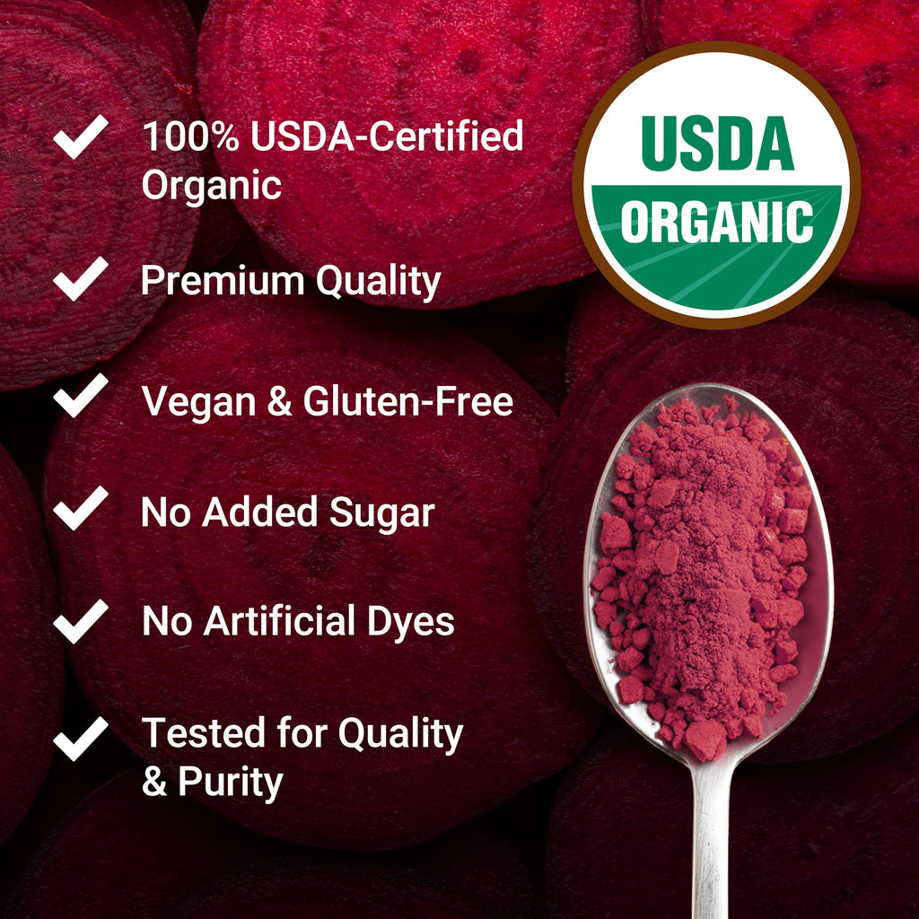 Force Factor Total Beets Organic Beetroot Powder

