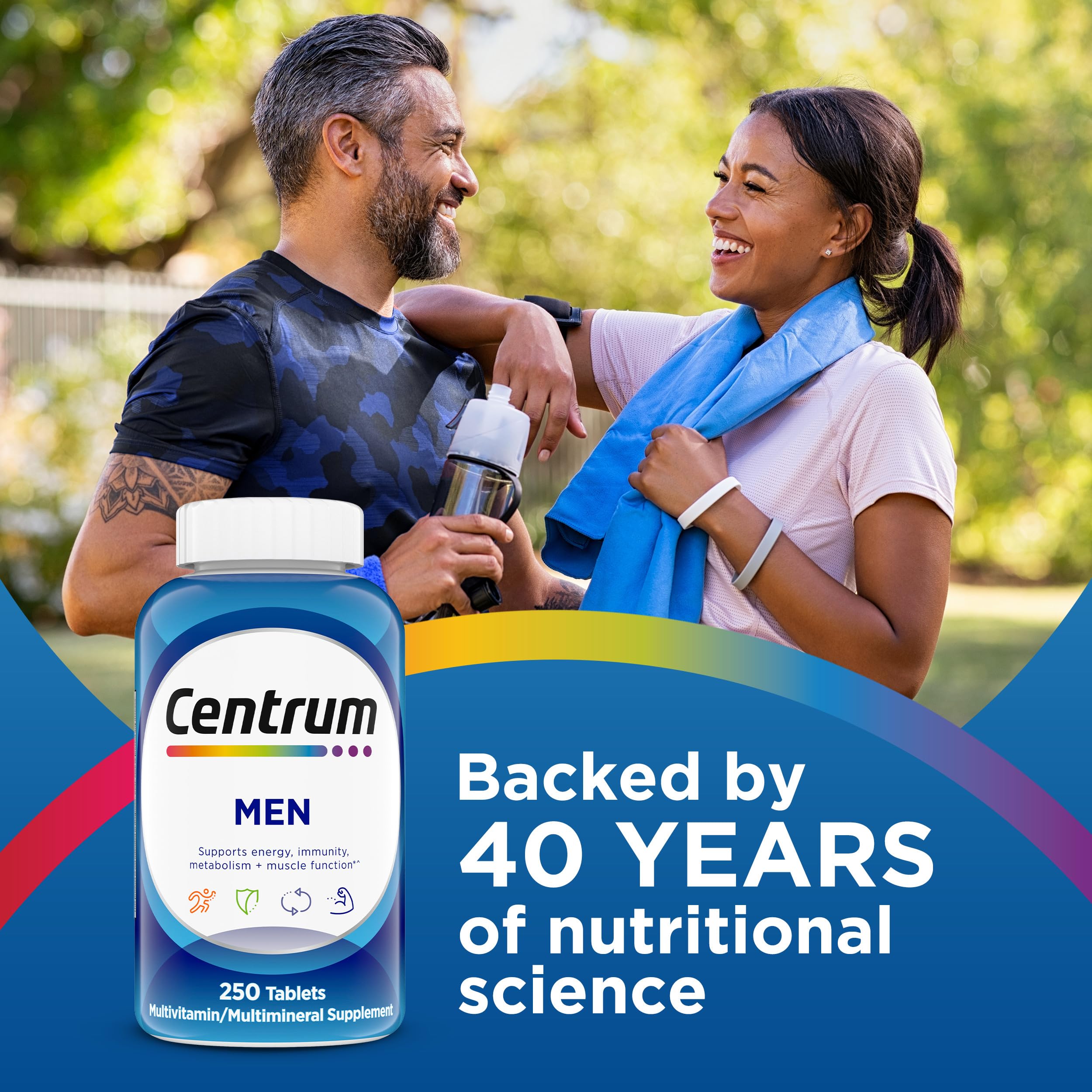 Centrum Men's Multivitamin - Immune & Energy Support

