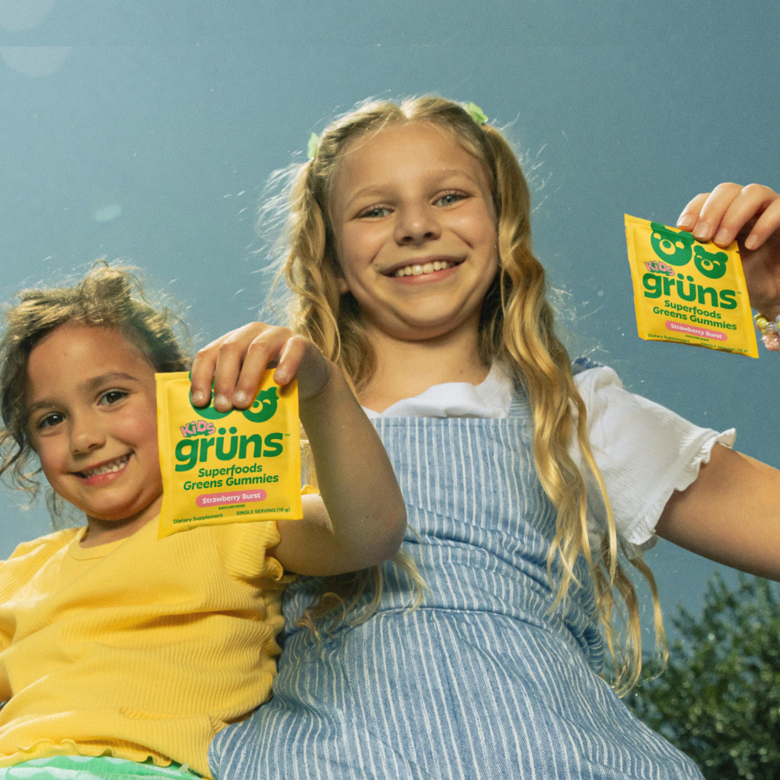 Gruns Kids Greens Gummies 20+ Vitamins

