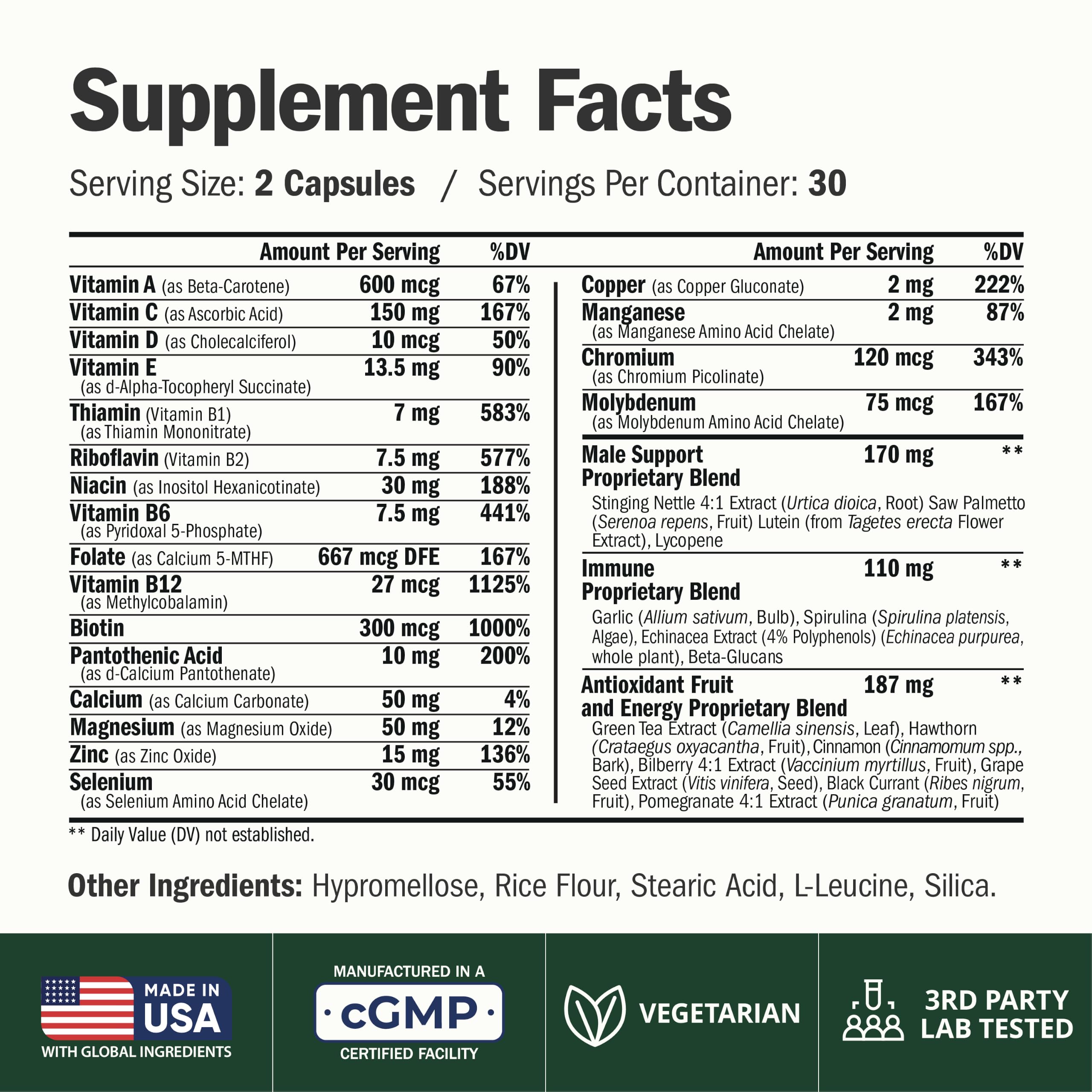 Vimerson Health Multivitamin for Wellness | High Absorption

