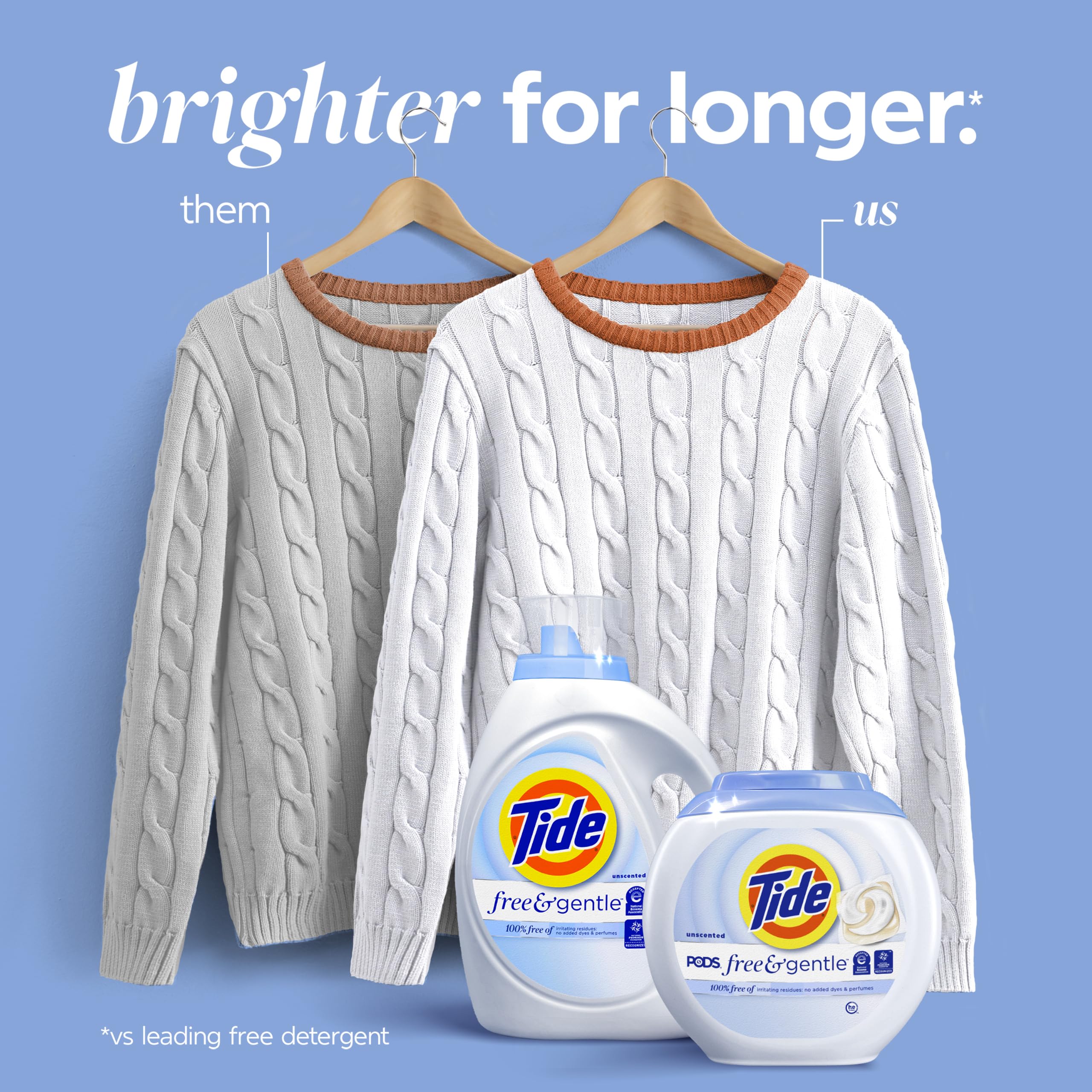 Tide Free and Gentle Liquid Laundry Detergent Hypoallergenic

