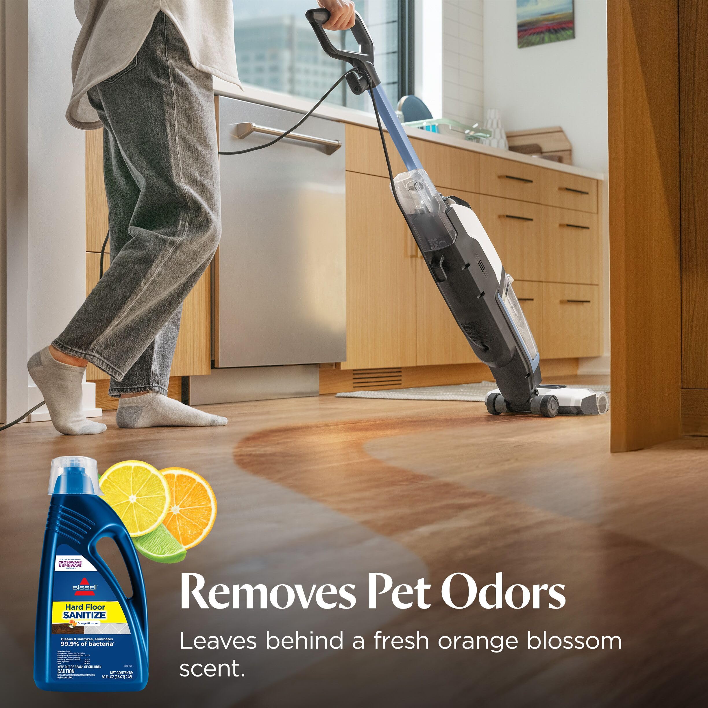 BISSELL Hard Floor Sanitize Solution CrossWave & SpinWave

