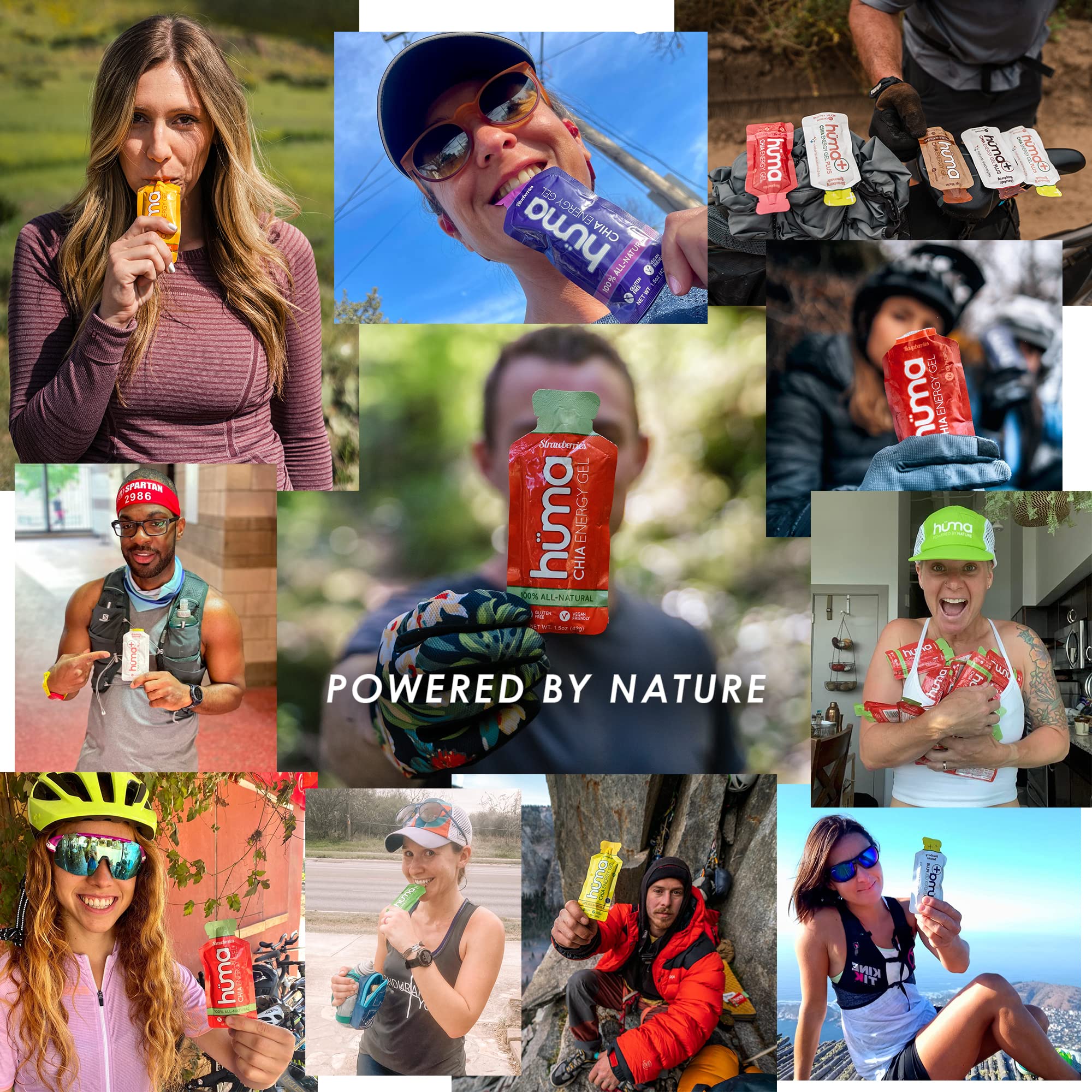 Huma Energy Gel with Chia for Endurance | Real Food Fuel


