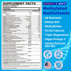 Methylated Multivitamin Gummies for Adults | Vegan Omega-3

