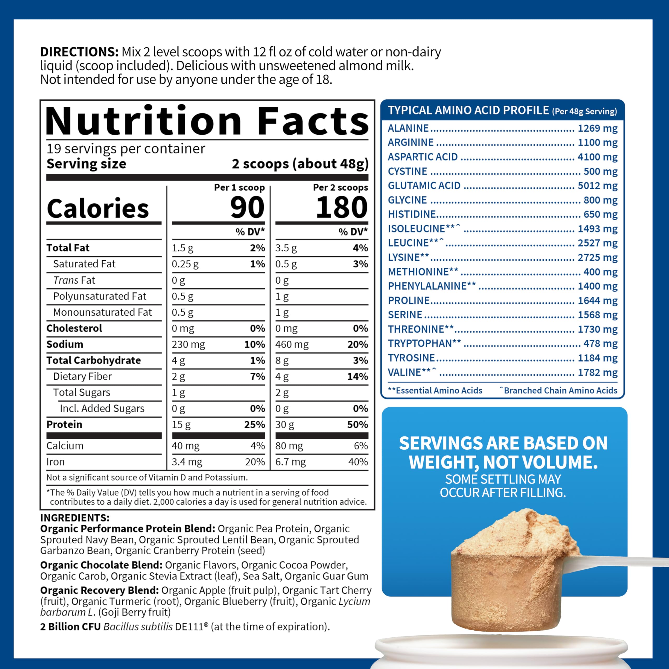 Garden of Life Sport Organic Vegan Protein Powder

