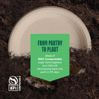 Eco-Friendly Disposable Plates | Plant-Based Dinnerware

