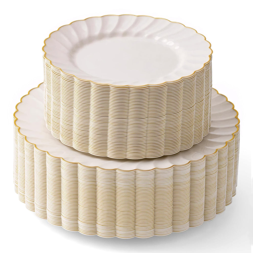By Madee Disposable Plastic Plates for Events

