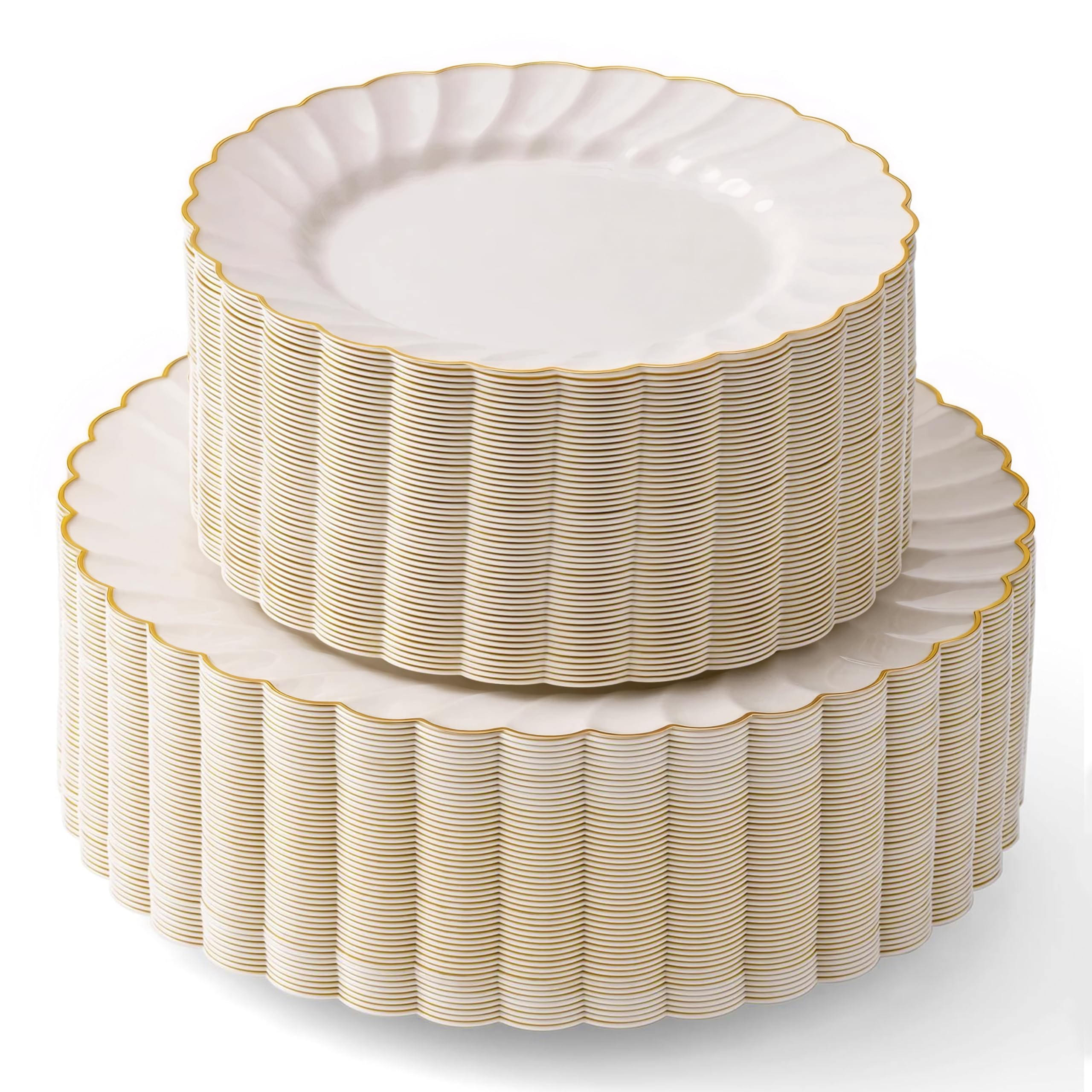 By Madee Disposable Plastic Plates for Events

