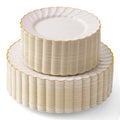 By Madee Premium Disposable Plastic Plates for Events