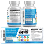 Clean Nutraceuticals Immune Defense Quercetin Zinc Vitamin C

