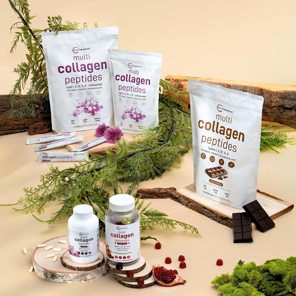 Micro Ingredients Multi Collagen Capsules Biotin

