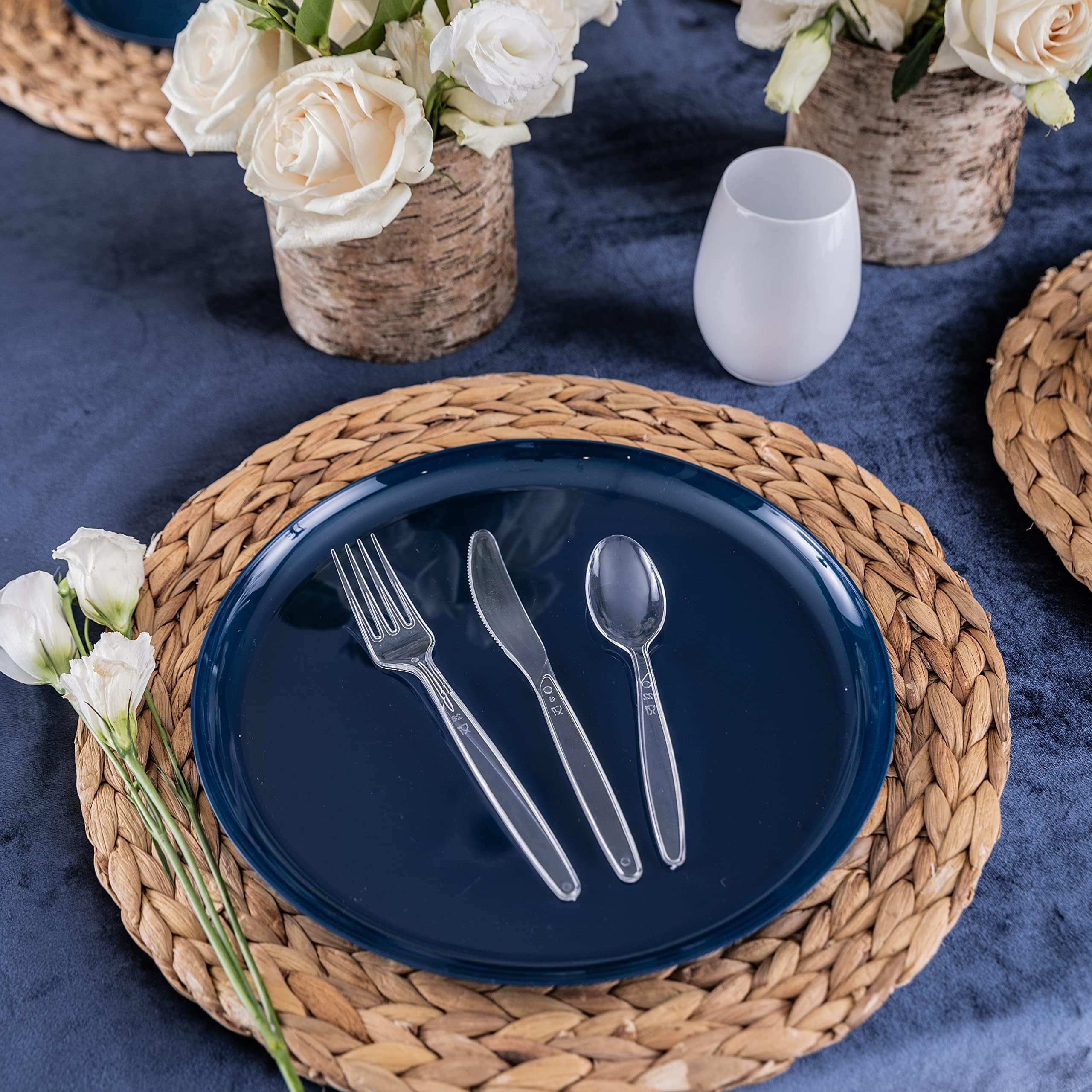 Disposable Cutlery Set by Party Bargains - Plastic

