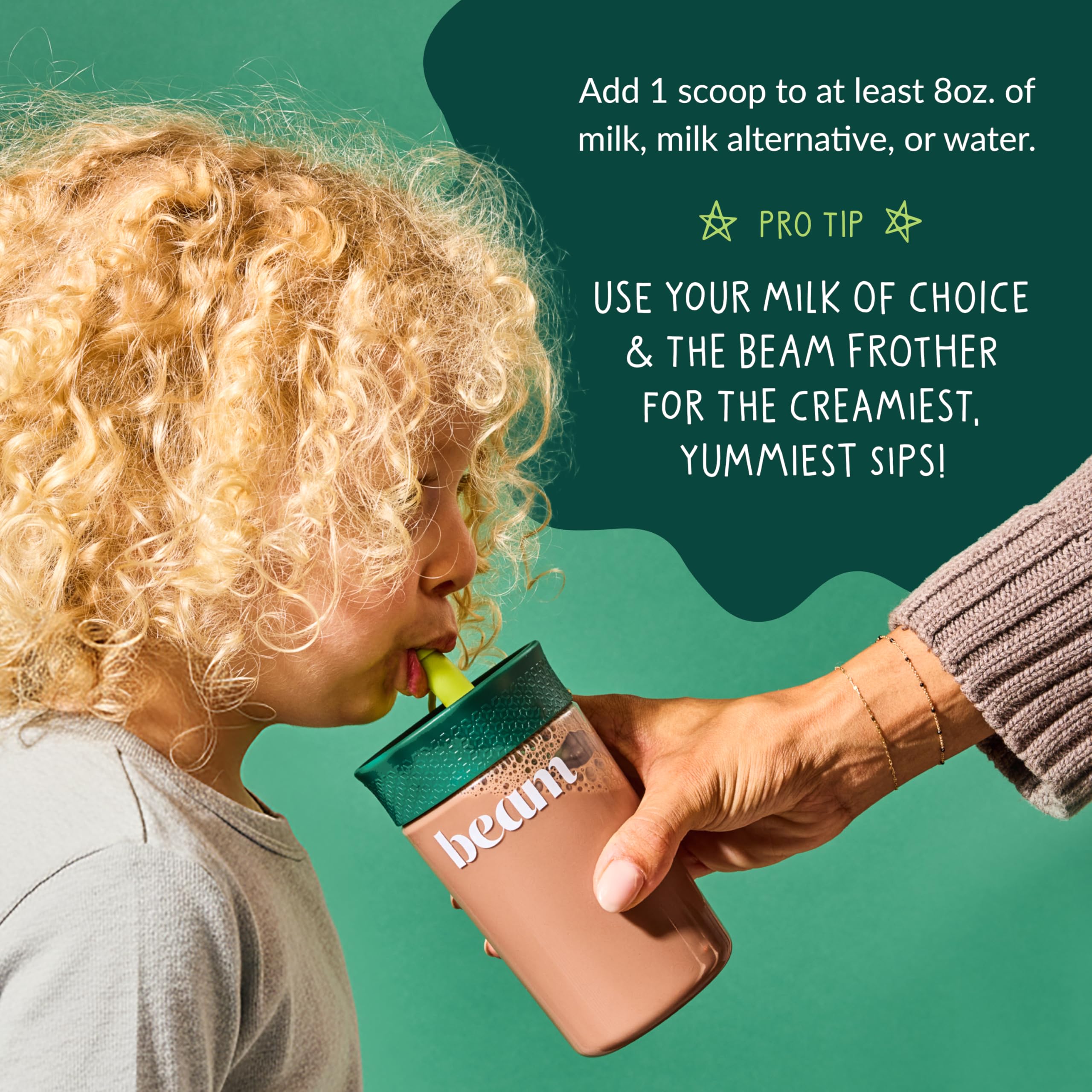 BEAM Kids Multivitamin Powder with Greens & Probiotic

