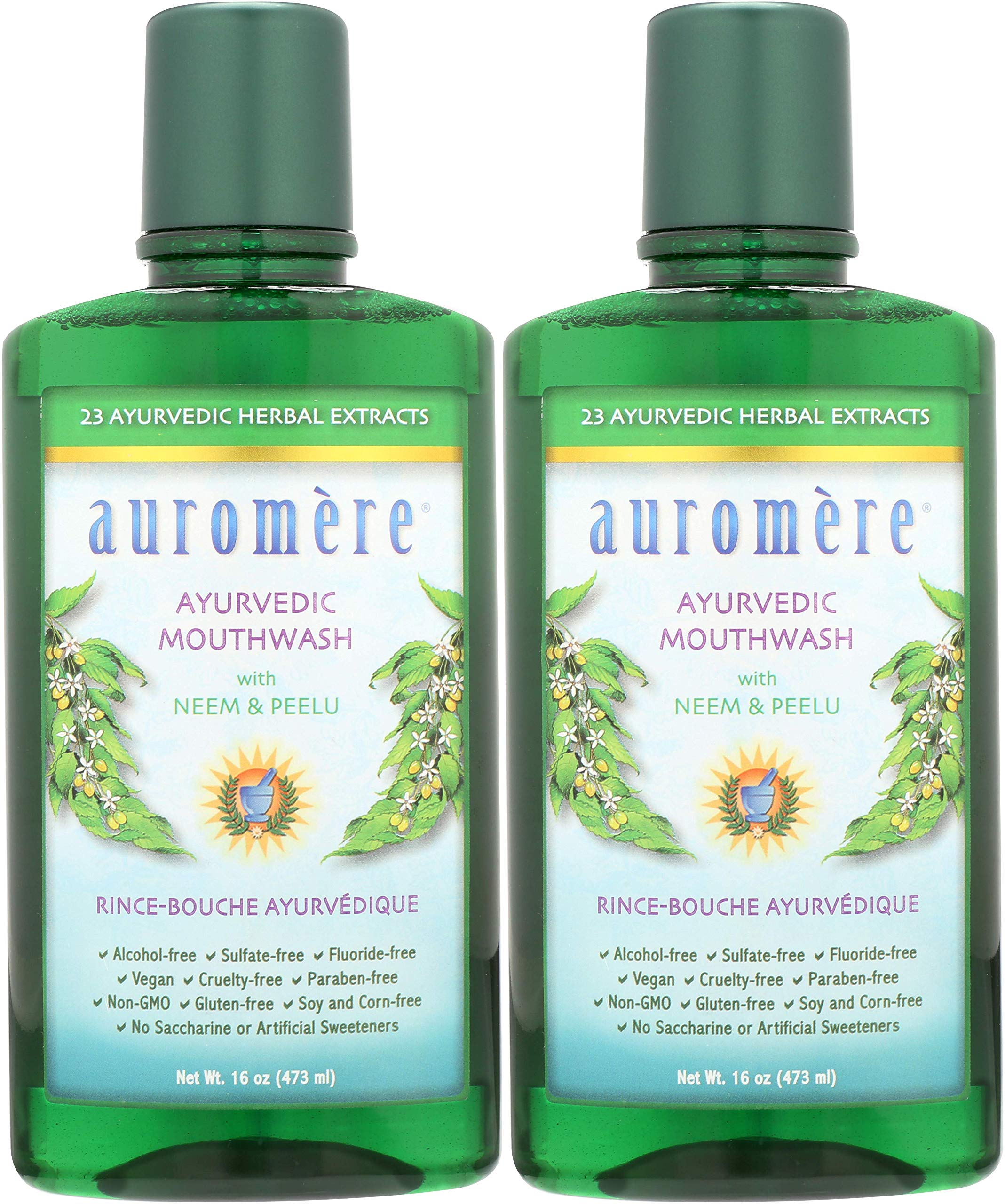 Auromere Ayurvedic Mouthwash Neem Rinse

