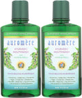 Auromere Ayurvedic Mouthwash for Adults & Kids - Alcohol Free Neem Rinse