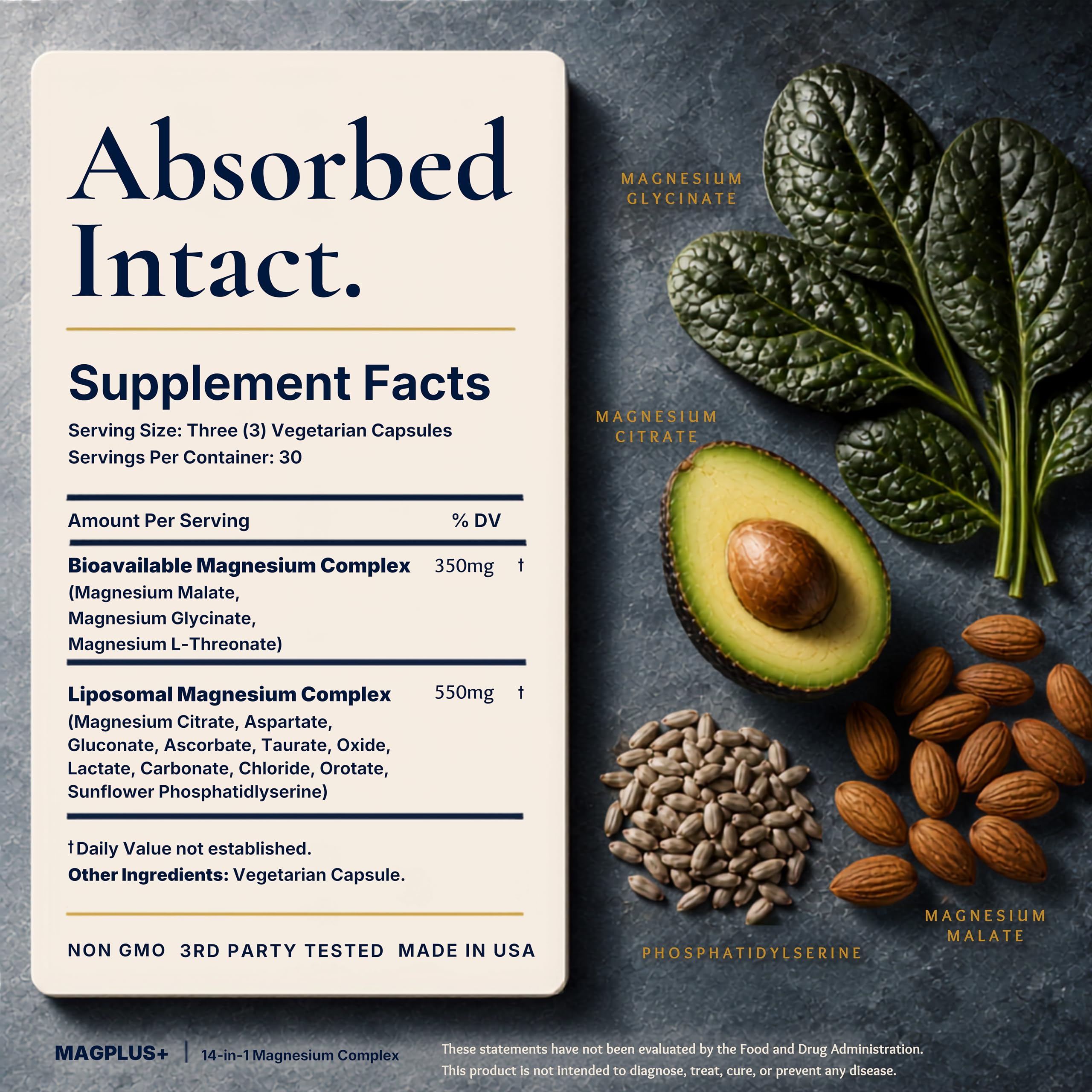 MAGPLUS+ Magnesium Complex Supplement

