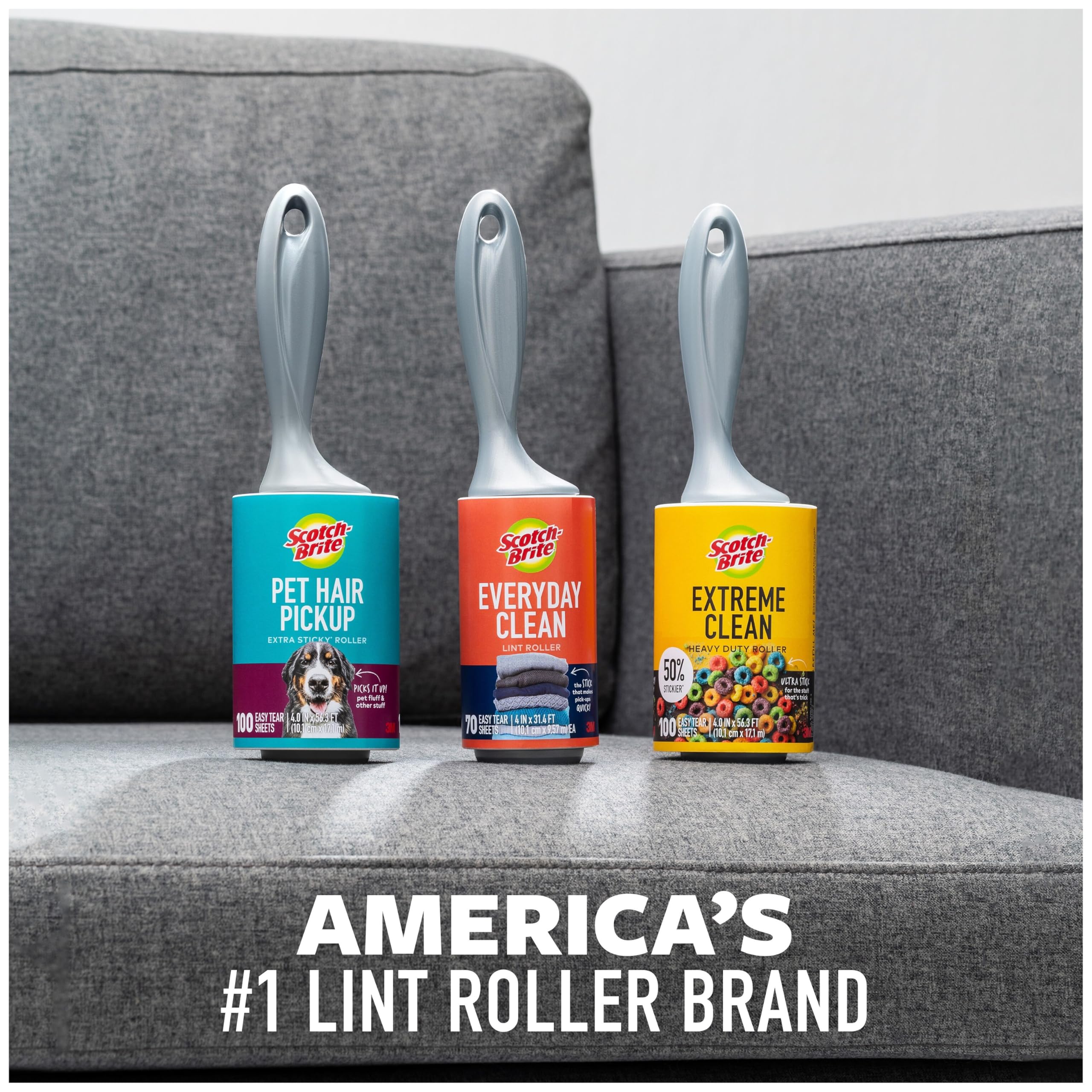 Scotch-Brite Lint Roller for Pet Hair & Surfaces

