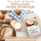 Healthworks Psyllium Husk Powder Organic - Fiber Support

