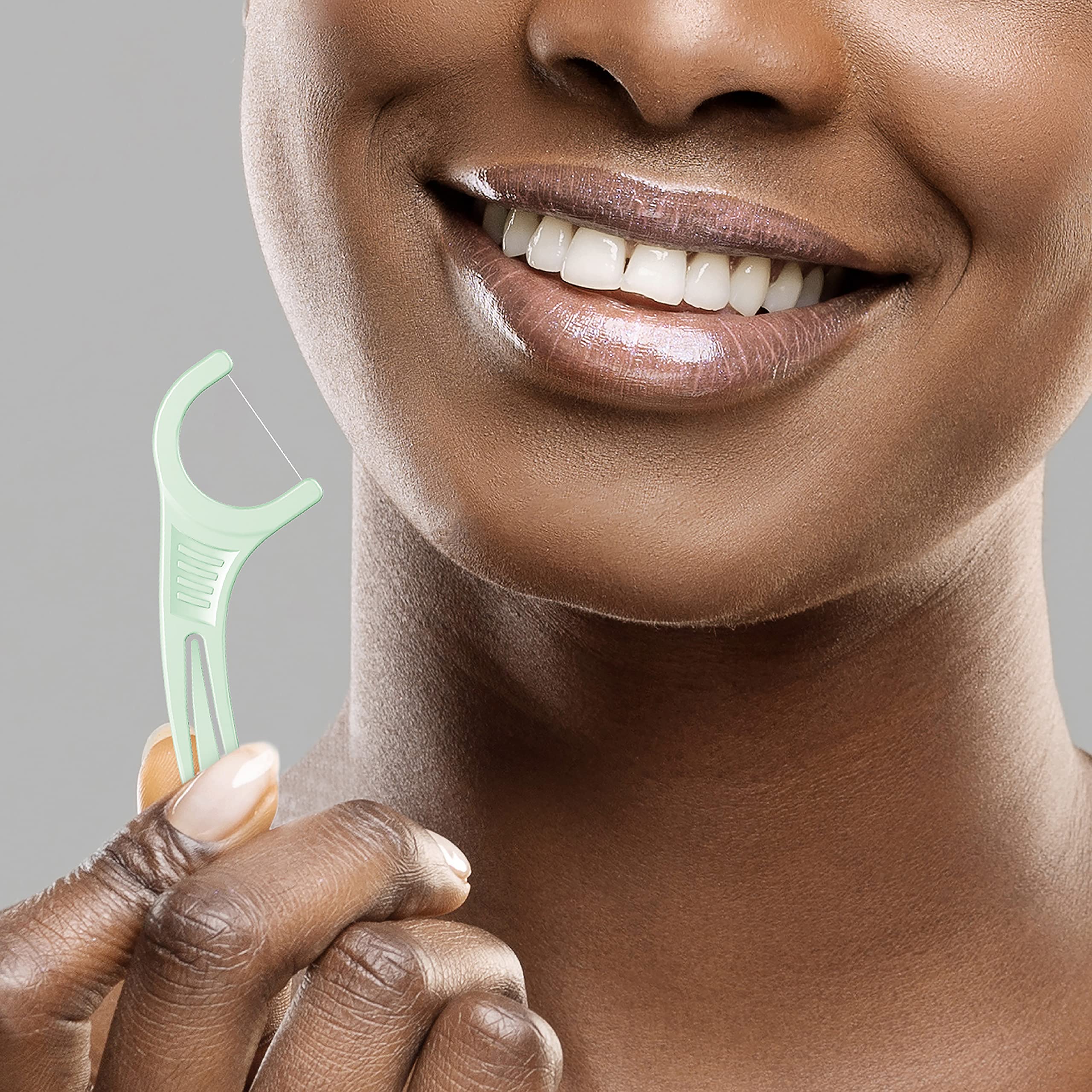 Plackers Micro Mint Dental Flossers with Fold-Out Toothpick

