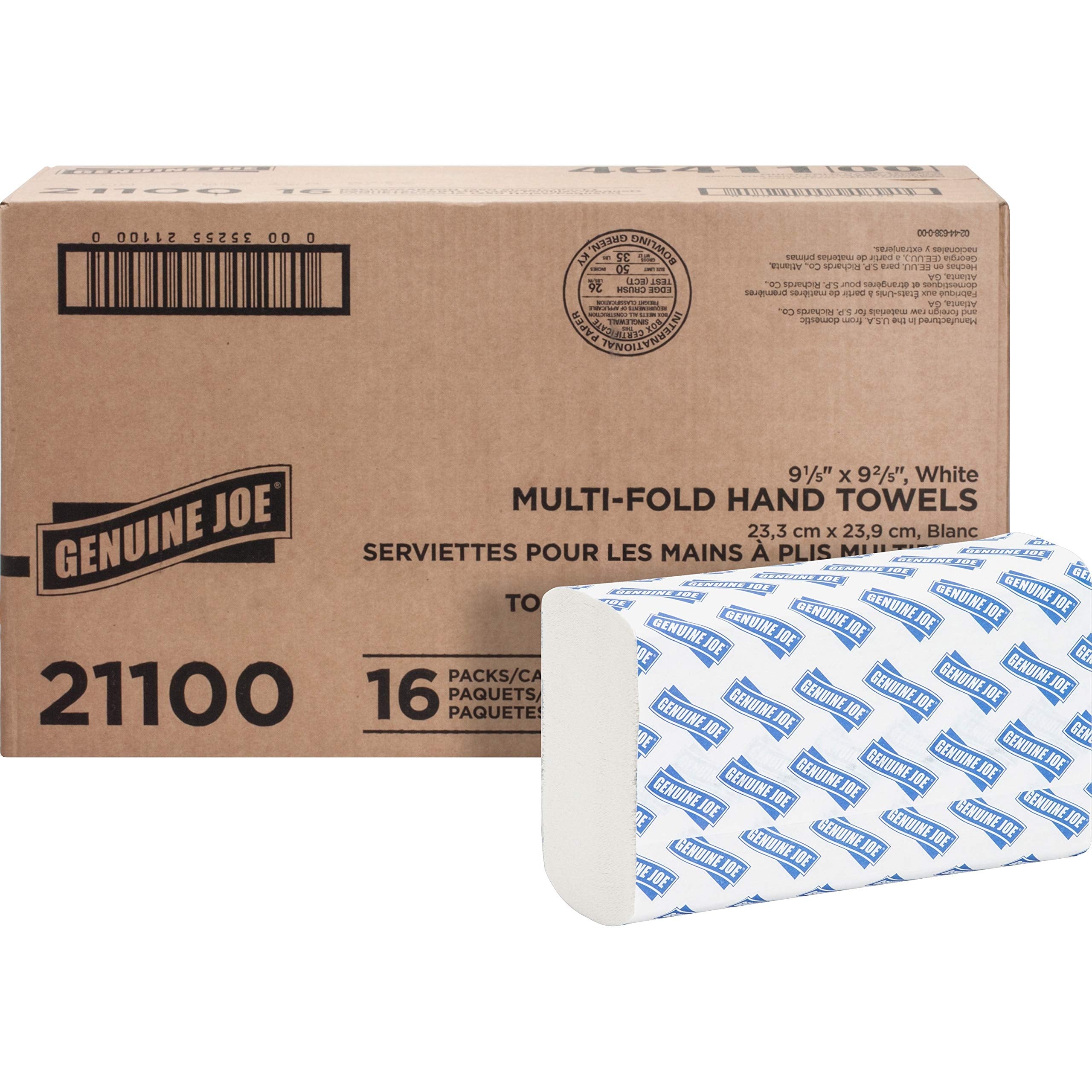 Genuine Joe Multifold Hand Towels for Restrooms

